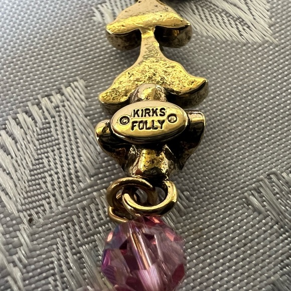 Kirks Folly butterfly earrings - Picture 7 of 8